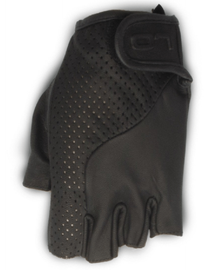 OJ GLOVE HALF BLACK LEATHER