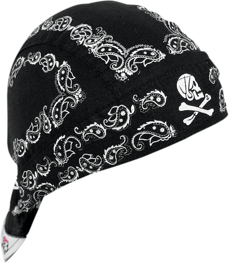 ZAN HEADGEAR - FLYDANNA BLACK PAISLEY