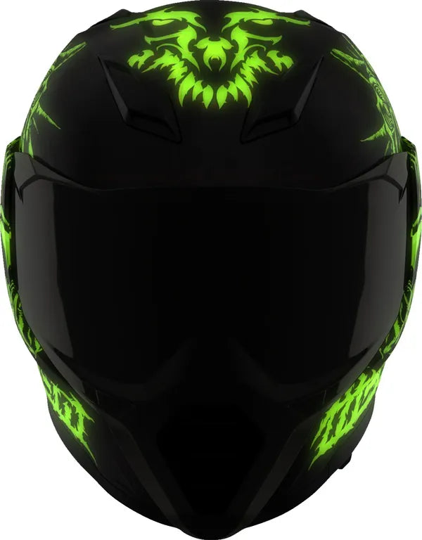 ICON HELMET ULTRAFLITE MISANTHROPE BK