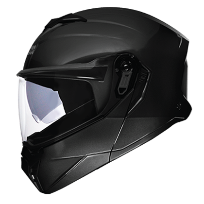 STUDDS HELMET FLIP UP TROOPER MATT BLACK