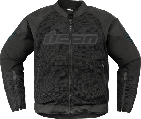 ICON JACKET OVERLORD3 MESH CE BLACK