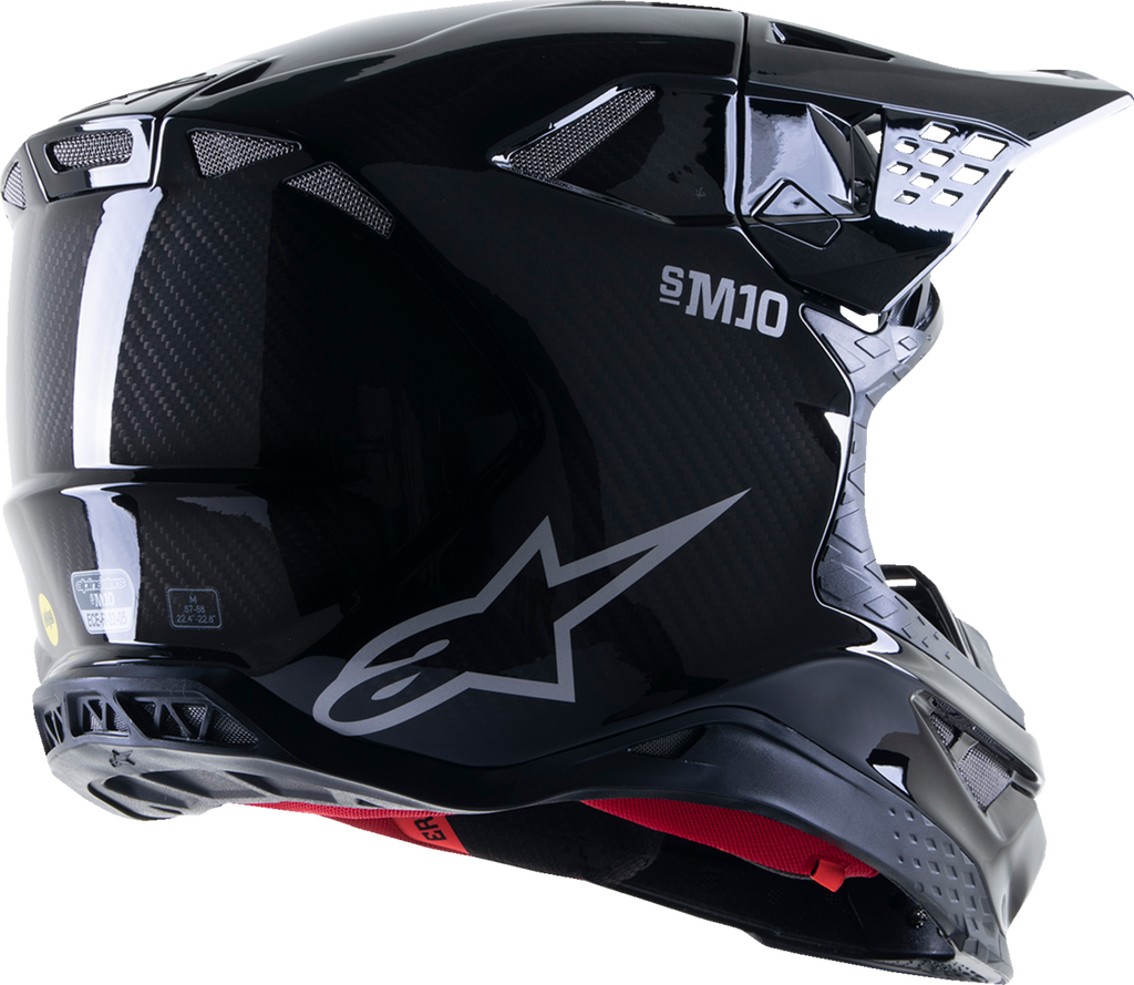 Supertech M10 Solid Carbon MX Helmet
