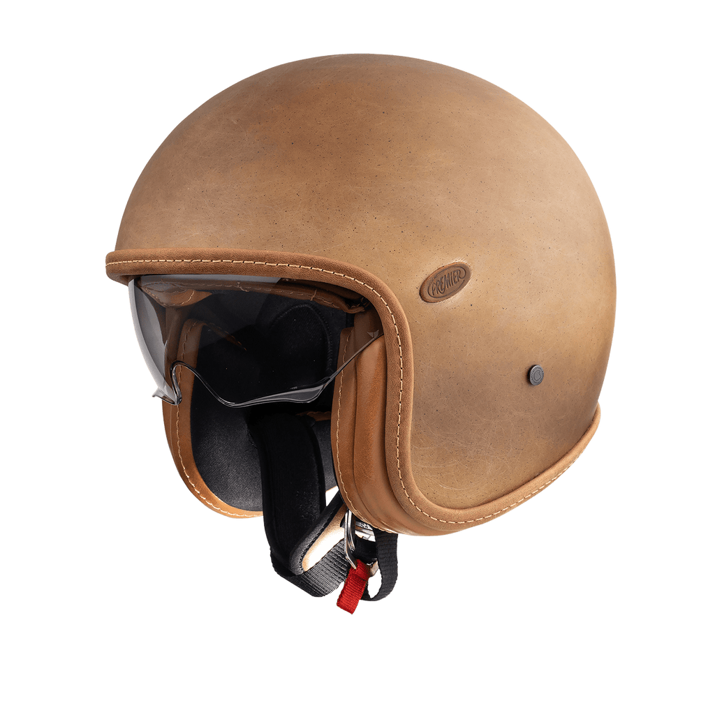 Vintage Platinum Edition Helmet - Matte Brown