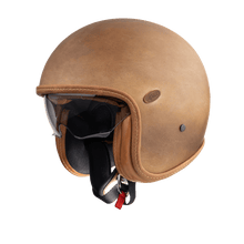 تحميل الصورة في معرض الصور Vintage Platinum Edition Helmet - Matte Brown 