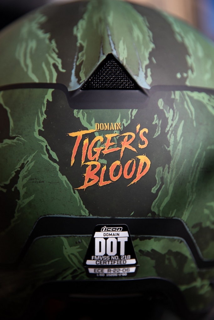 Domain™ Tiger's Blood Helmet