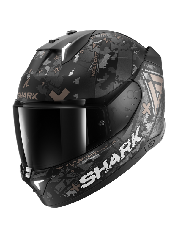 SHARK SKWAL i3 HELLCAT MAT BLACK CHROM