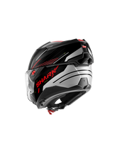 تحميل الصورة في معرض الصور SHARK OXO RYDGER BLACK SILVER RED GLOSSY 