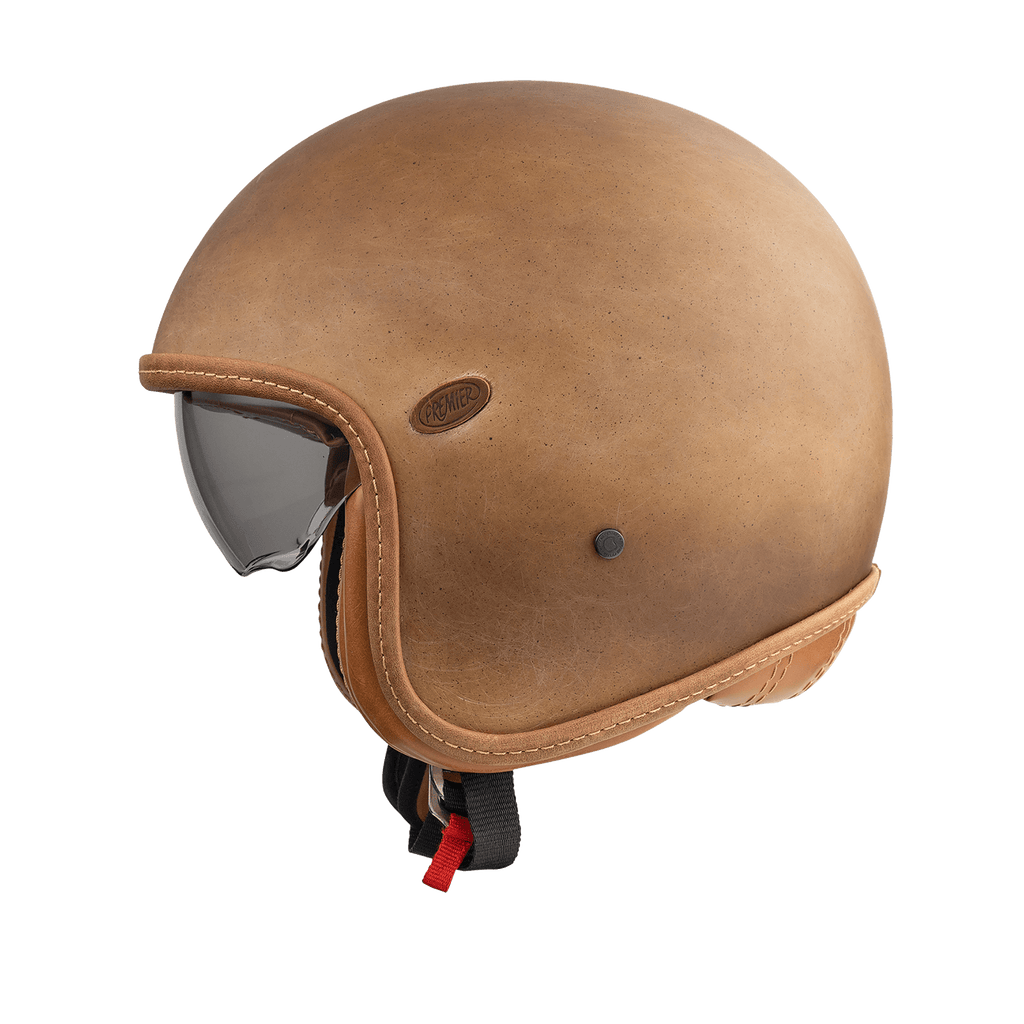 Vintage Platinum Edition Helmet - Matte Brown