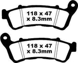 BRAKE PAD FA SERIES ORGANIC FA388