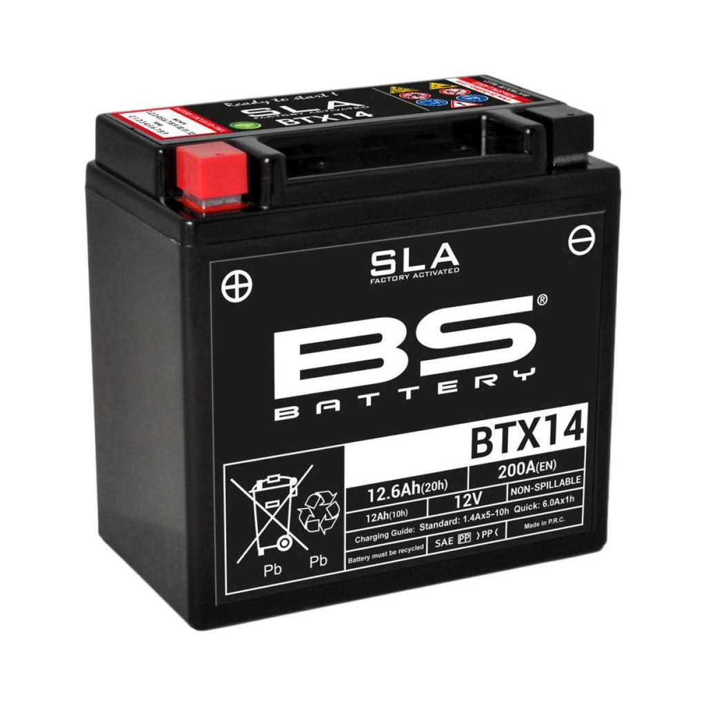 BS BATTERY BTX14 SLA 12V 200 A - Alhawee Motors