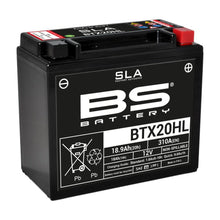 تحميل الصورة في معرض الصور BS BATTERY BTX20HL SLA 12V 310 A GL1800 - Alhawee Motors 