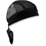 HEADWRAP FLYDANNA® VENTED SPORT REFLECTIVE SKULL ONE SIZE
