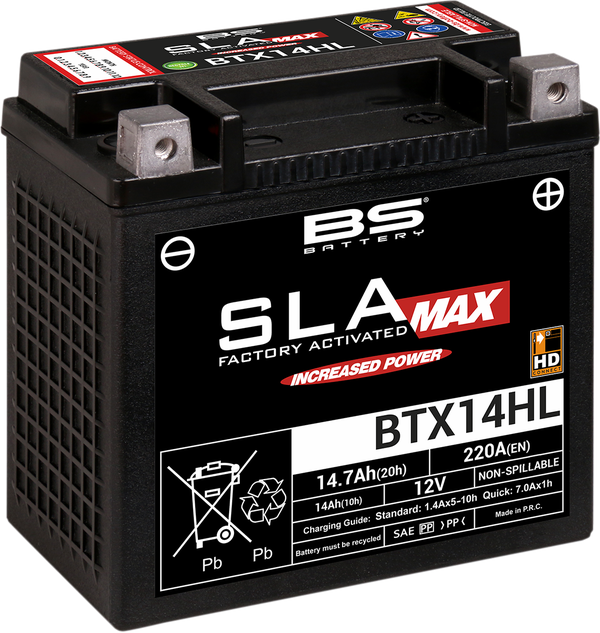 BS BATTERY BTX14HL SLA-MAX