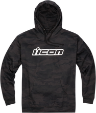 Load image into Gallery viewer, ICON HOODY CLASICON BK CAMO LG