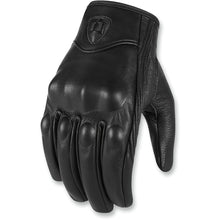 Load image into Gallery viewer, ICON GLOVE PURSUIT CE BLACK - Alhawee Motors