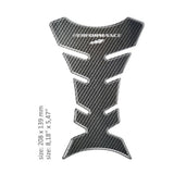 UNIVERSAL TANK PAD - GLOSS GRAY - CARBON DESIGN - 20,8 CM X 13,9 CM | 8.18