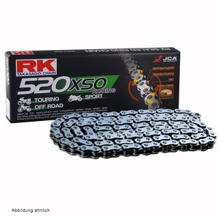 RK XSO RIVET LINK 520 X-RING REPLACEMENT DRIVE CHAIN / NATURAL