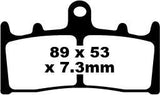 BRAKE PAD FA-HH SERIES SINTERED METAL FA188HH