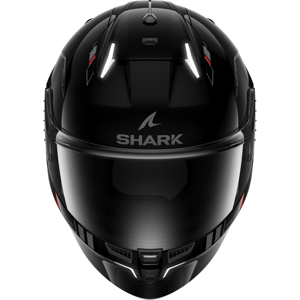 SHARK SKWAL i3 BLANK SP HELMET BLACK ANTHRACITE RED