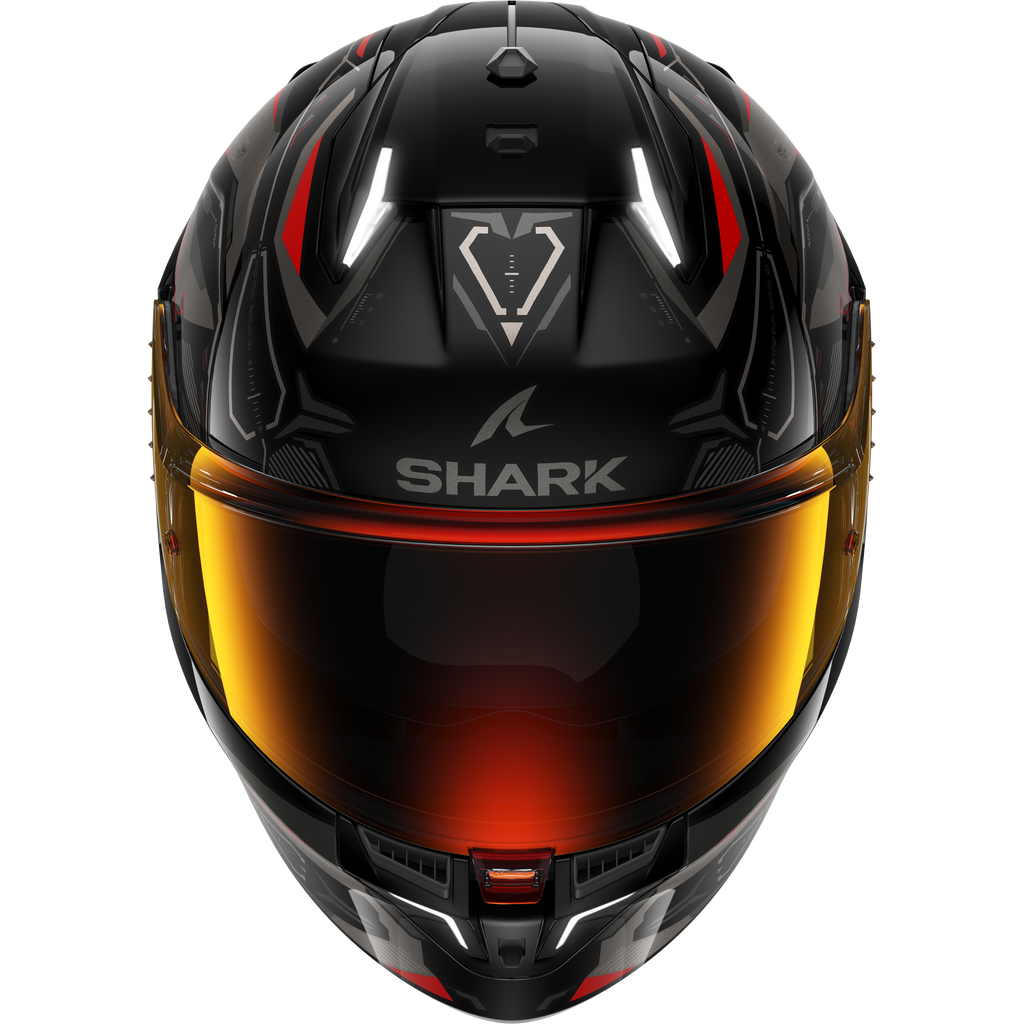 SHARK SKWAL i3 LINK HELMET BLACK ANTHRACITE RED