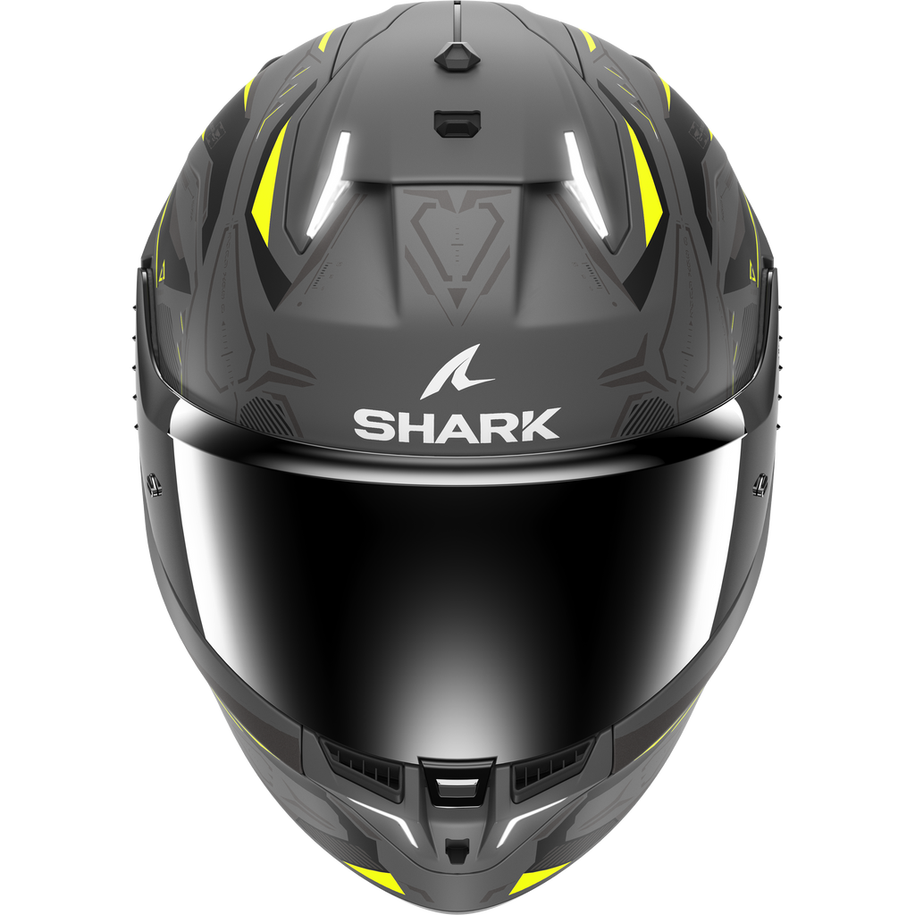 SHARK SKWAL i3 LINK HELMET MAT ANTHRACITE YELLOW BLACK