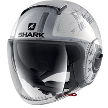 Load image into Gallery viewer, SHARK NANO TRIBUTE WHITE SILVER - Alhawee Motors