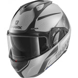 SHARK EVO GT ENCKE MAT SILVER ANTRACITE BLACK