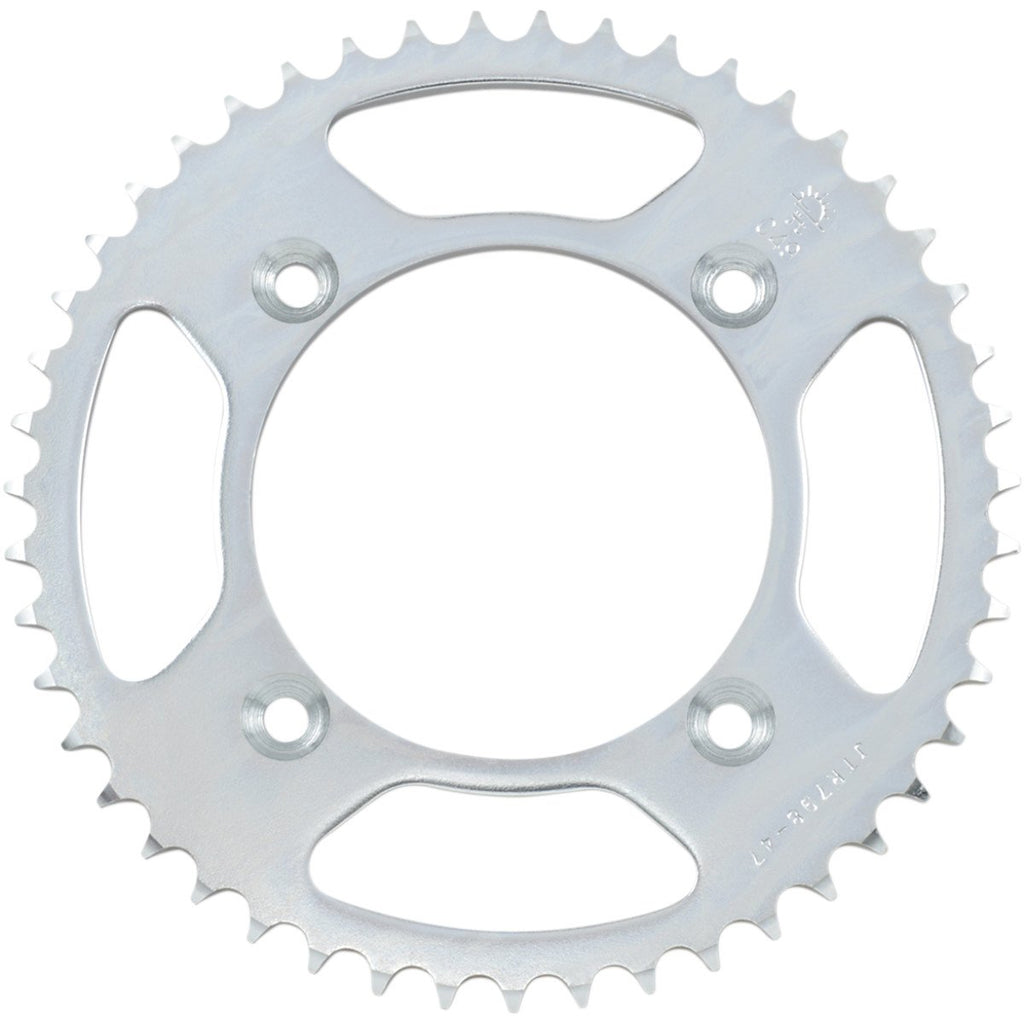 JT SPROCKETS JTR798.47 REAR REPLACEMENT SPROCKET 47 TEETH 428 PITCH NATURAL C49 HIGH CARBON STEEL - Alhawee Motors