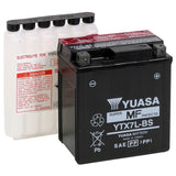 BATTERY YTX® 12V 114 MM X 71,12 MM X 129,54 MM LEAD ACID MAINTENANCE FREE REPLACEMENT BLACK