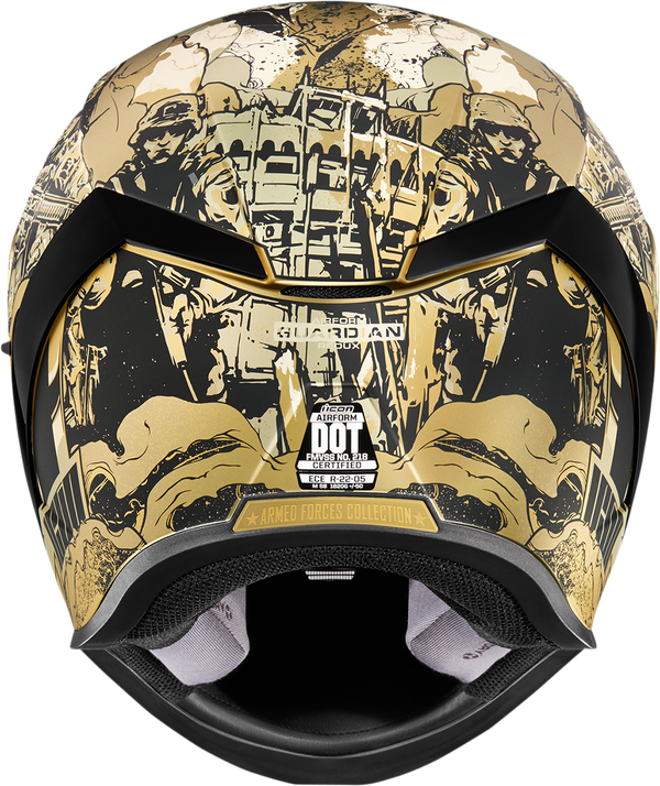 ICON HELMET AIRFORM GUARDIAN GOLD